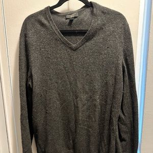 Dark grey cashmere sweater